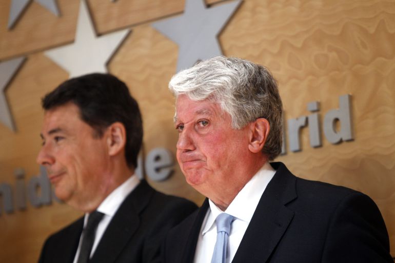 Arturo Fernández en la reunión de patronal y sindicatos de la comunidad de Madrid.
Arturo Fernández en la reunión de patronal y sindicatos de la comunidad de Madrid.