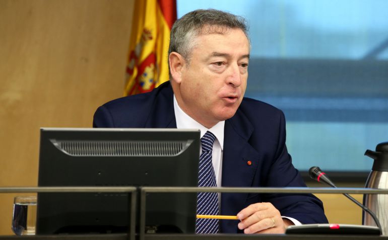 El presidente del Consejo de Administracion y de la Corporacion RTVE, Jose Antonio Sanchez, durante su comparecencia por primera vez en la Comision Mixta para el Control Parlamentario del ente publico y sus sociedades.(DVD 701) El presidente del Consejo de Administracion y de la Corporacion RTVE, Jose Antonio Sanchez, durante su comparecencia por primera vez en la Comision Mixta para el Control Parlamentario del ente publico y sus sociedades.(DVD 701)