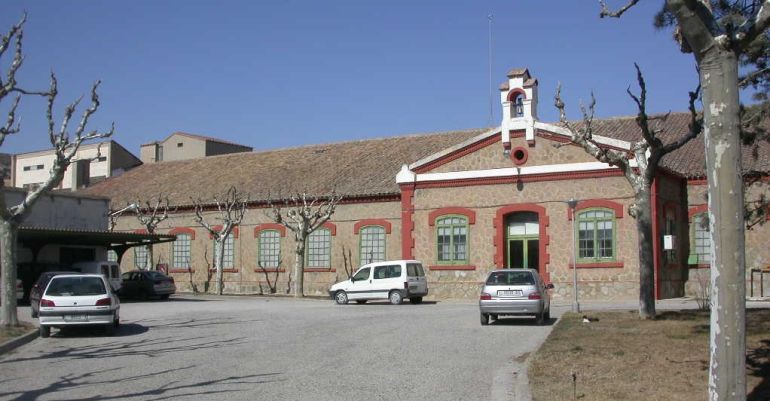 Imatge de la fàbrica tèxtil al 2005, abans del seu tancament Imatge de la fàbrica tèxtil al 2005, abans del seu tancament