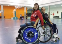 Mujer, deportista y discapacitada