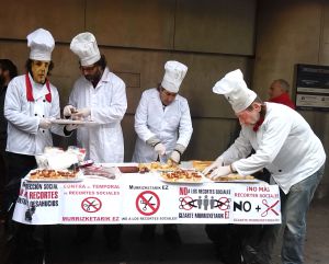 Chorizo contra los recortes presupuestarios Chorizo contra los recortes presupuestarios