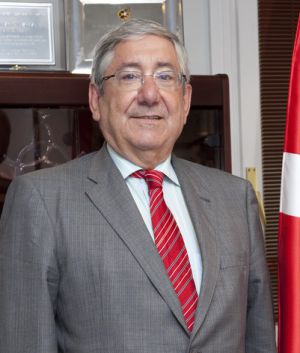 Luis Mari Elustondo, presidente de la Federación Vasca de Fútbol Luis Mari Elustondo, presidente de la Federación Vasca de Fútbol