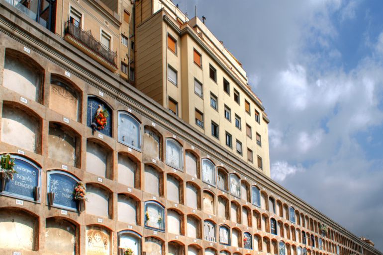 El cementiri vell del Poblenou de Barcelona El cementiri vell del Poblenou de Barcelona