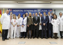 González empieza el año inaugurando el Hospital de Villalba