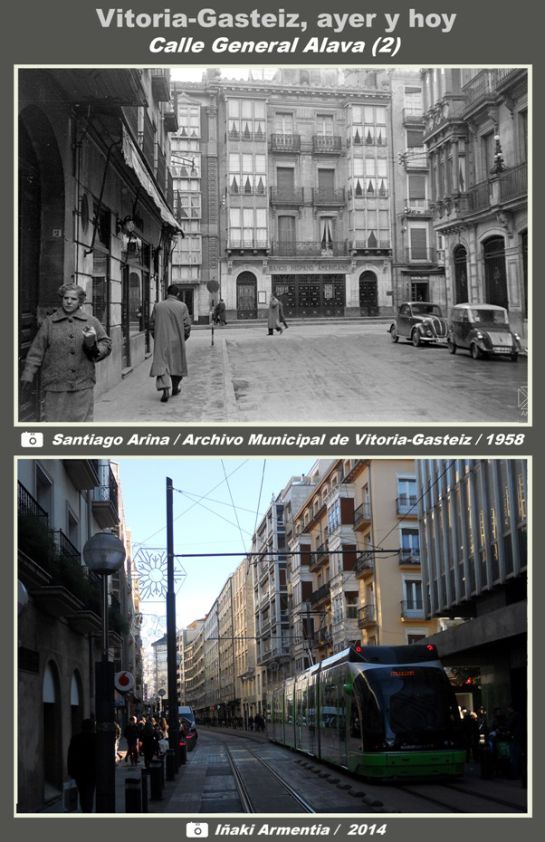 Cuando la calle General Álava empezaba en Dato (y un cartel curioso de Ben-Hur) Cuando la calle General Álava empezaba en Dato (y un cartel curioso de Ben-Hur)