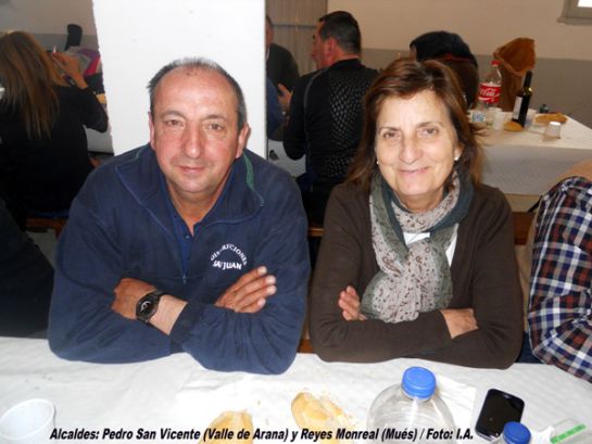 Valle de Arana y Mués vuelven a hermanarse en una marcha montañera Valle de Arana y Mués vuelven a hermanarse en una marcha montañera