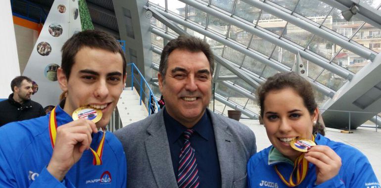 Losvitorianos Irantzu y Gontzal García lograron el oro en el Campeonato de España Losvitorianos Irantzu y Gontzal García lograron el oro en el Campeonato de España