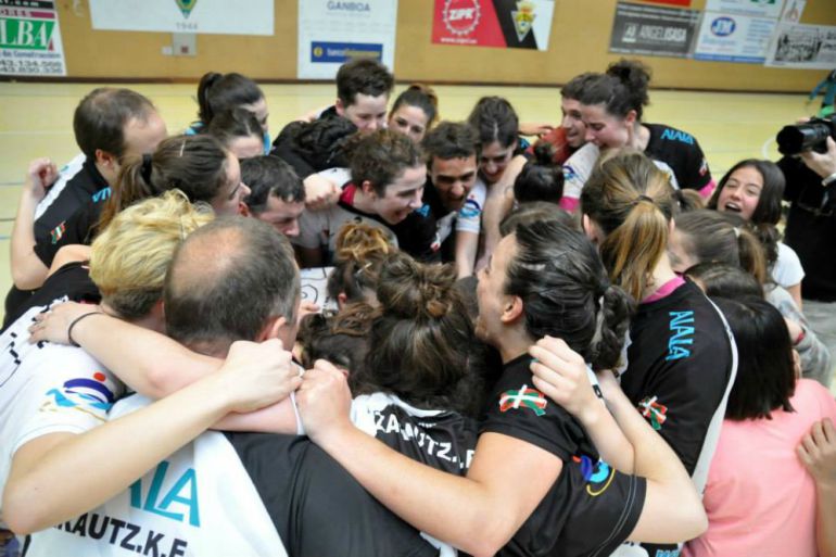 El Aiala Zarauz jugará la próxima temporada en la máxima categoría El Aiala Zarauz jugará la próxima temporada en la máxima categoría