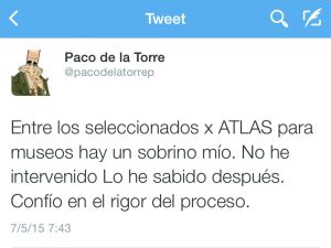 Tweet del Francisco de la Torre Tweet del Francisco de la Torre