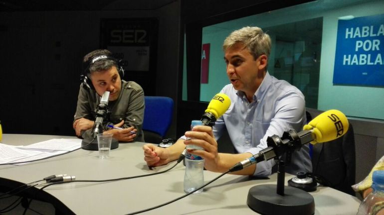 David Ortega en la entrevista en La Ventana de Madrid David Ortega en la entrevista en La Ventana de Madrid