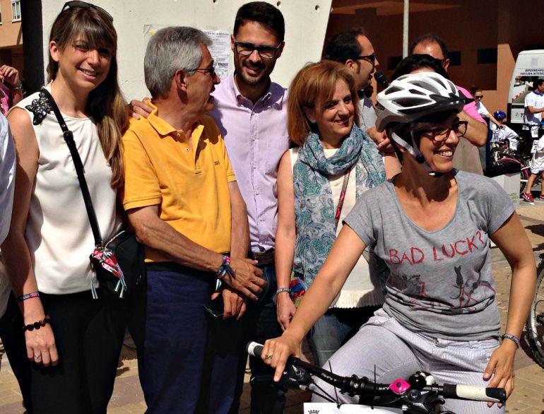 La candidata del PSOE a la alcaldía de Málaga, María Gámez, participa en el Día de la Bicicleta en El Duende La candidata del PSOE a la alcaldía de Málaga, María Gámez, participa en el Día de la Bicicleta en El Duende