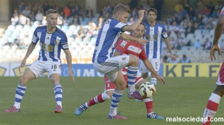 Bochornosa despedida de la Real Sociedad en Anoeta Bochornosa despedida de la Real Sociedad en Anoeta