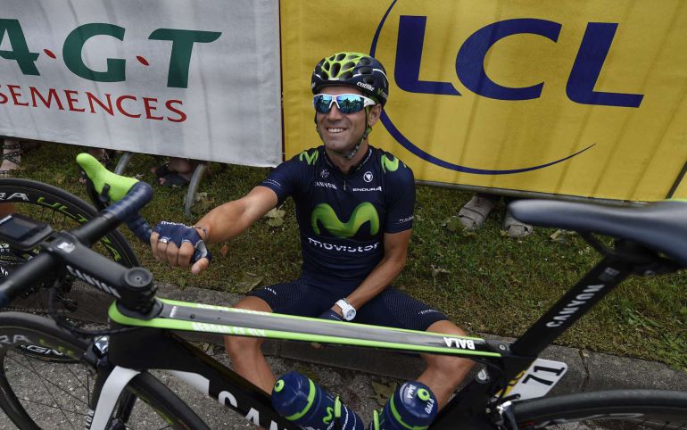 Valverde, a 5" del líder en la Dauphiné tras la Crono por Equipos Valverde, a 5" del líder en la Dauphiné tras la Crono por Equipos