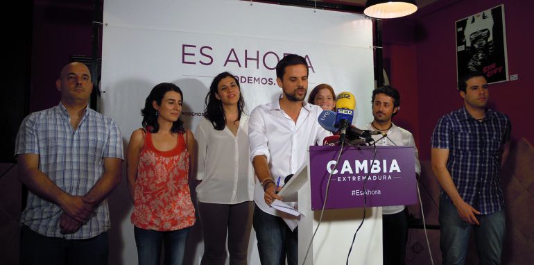Noche electoral Podemos Extremadura Noche electoral Podemos Extremadura