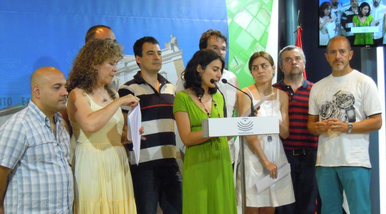 Podemos Extremadura, representantes de la Federación Regional de Madres y Padres de Alumnos, sindicatos y plataformas educativas Podemos Extremadura, representantes de la Federación Regional de Madres y Padres de Alumnos, sindicatos y plataformas educativas