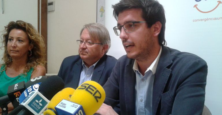 Antoni Postius en roda de premsa Antoni Postius en roda de premsa