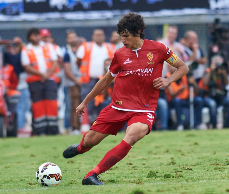 Vallejo, en el último partido de la temporada pasada en Las Palmas Vallejo, en el último partido de la temporada pasada en Las Palmas
