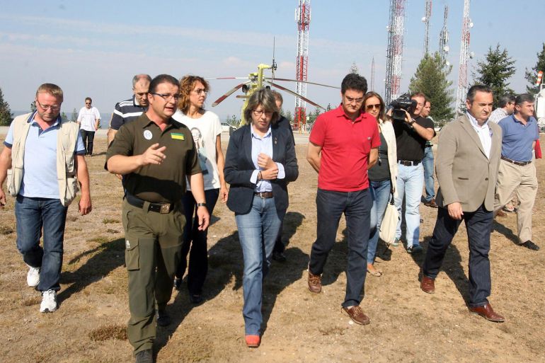 Rosa Quintana arremete contra los "impresentables" que queman el monte Rosa Quintana arremete contra los "impresentables" que queman el monte