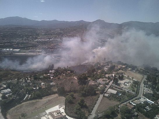 Incendio forestal en Benahavís: Controlado el incendio de Benahavís Incendio forestal en Benahavís: Controlado el incendio de Benahavís