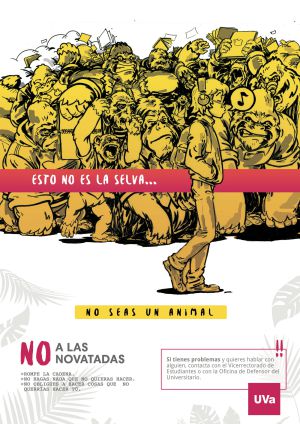 La UVA lanza una campaña contra las novatadas ante el riesgo de humillaciones: La UVA lanza una campaña contra las novatadas ante el riesgo de humillaciones La UVA lanza una campaña contra las novatadas ante el riesgo de humillaciones: La UVA lanza una campaña contra las novatadas ante el riesgo de humillaciones