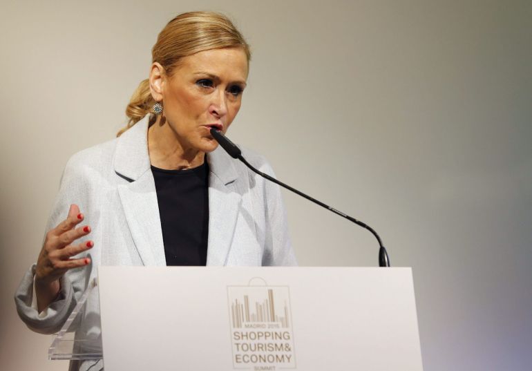 La presidenta de la Comunidad de Madrid, Cristina Cifuentes. La presidenta de la Comunidad de Madrid, Cristina Cifuentes.