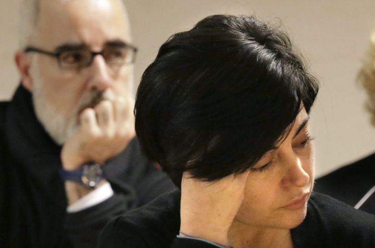 Rosario Porto y Alfonso Basterra acusados de la muerte de su hija Asunta Basterra Rosario Porto y Alfonso Basterra acusados de la muerte de su hija Asunta Basterra