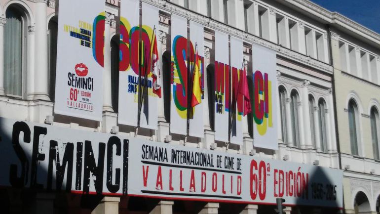 Fachada del Teatro Calderón de la Barca de Valladolid, sede de la Semana Internacional de Cine Fachada del Teatro Calderón de la Barca de Valladolid, sede de la Semana Internacional de Cine