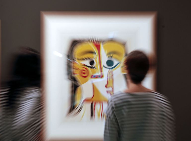 "Retrato estilizado de Jacqueline", 1962, de Pablo Picasso "Retrato estilizado de Jacqueline", 1962, de Pablo Picasso