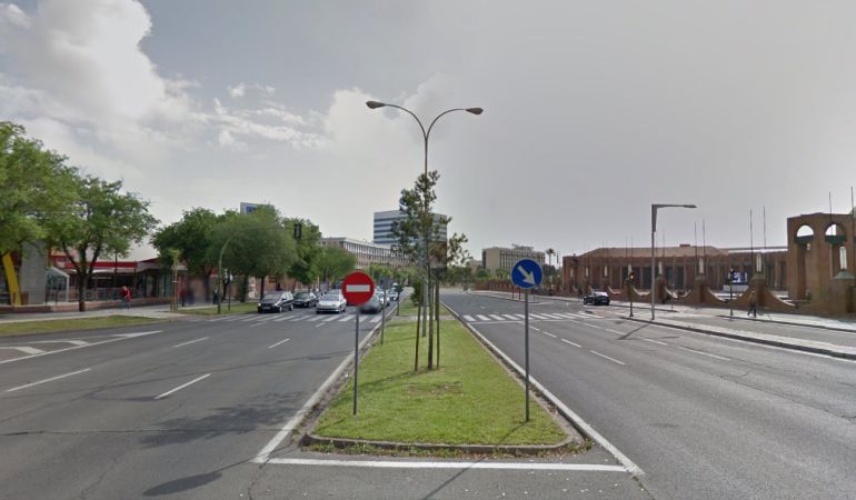 Punto de la Avenida Luis Uruñuela, donde ocurrieron los hechos Punto de la Avenida Luis Uruñuela, donde ocurrieron los hechos