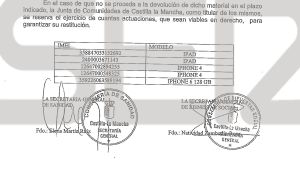 Carta remitida por el Gobierno al ex consejero Echániz Carta remitida por el Gobierno al ex consejero Echániz