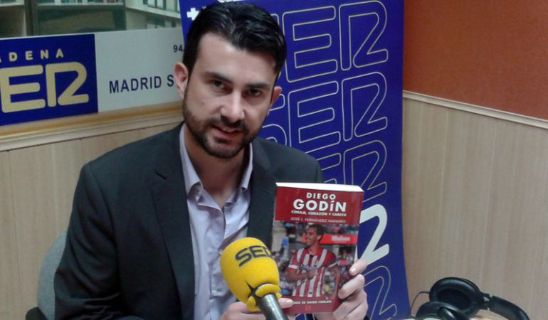 José Ignacio Fernádez es autor del libro 'Diego Godín: Coraje, corazón y cabeza'. José Ignacio Fernádez es autor del libro 'Diego Godín: Coraje, corazón y cabeza'.
