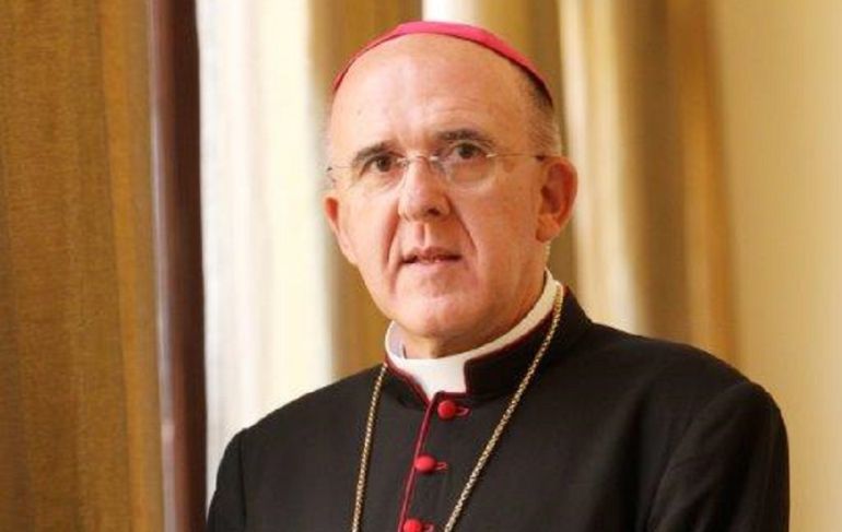 El arzobispo de Madrid, Carlos Osoro El arzobispo de Madrid, Carlos Osoro