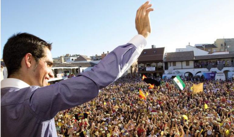 Albertop Contador celebra en Pinto una de sus victorias en el Tour de Francia Albertop Contador celebra en Pinto una de sus victorias en el Tour de Francia