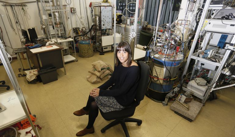 La investigadora de la UAM, Isabel Guillamón, dirigirá el proyecto de construcción de un microscopio de efecto túnel con financiación europea La investigadora de la UAM, Isabel Guillamón, dirigirá el proyecto de construcción de un microscopio de efecto túnel con financiación europea