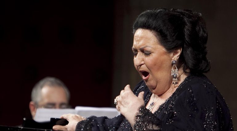 Montserrat Caballé, en una actuación en verano de 2012 en el festival de Perelada Montserrat Caballé, en una actuación en verano de 2012 en el festival de Perelada