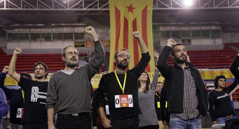 Asamblea de la CUP el pasado 29 de noviembre Asamblea de la CUP el pasado 29 de noviembre
