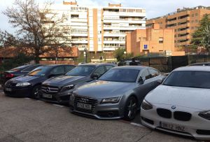 Varios de los coches de alta gama incautados en la 'Operación Ermita'. Varios de los coches de alta gama incautados en la 'Operación Ermita'.