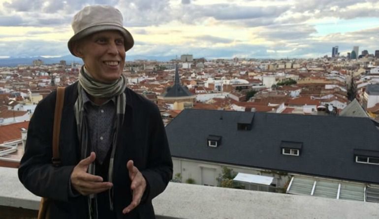 Pedro Zerolo en la terraza de la SER. Pedro Zerolo en la terraza de la SER.