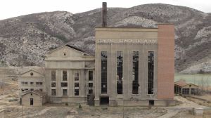 Un edificio imponente para la que fue la central térmica más grande de España Un edificio imponente para la que fue la central térmica más grande de España