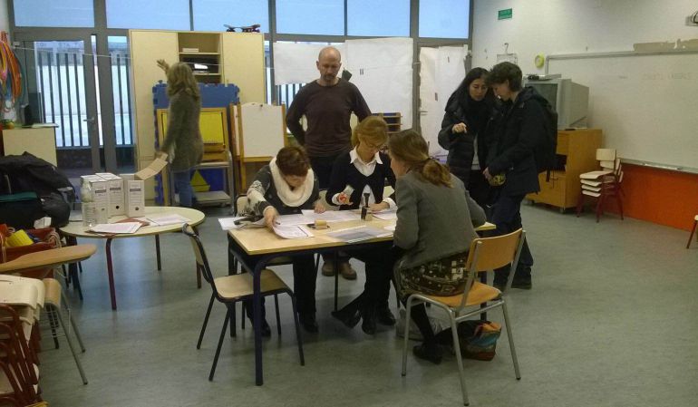 Tramitación Xarxa Llibres en uno de los colegios de Valencia Tramitación Xarxa Llibres en uno de los colegios de Valencia