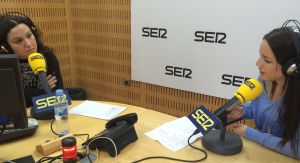 Maica Sánchez y Anna Gil Wittke en Hoy por hoy Murcia Maica Sánchez y Anna Gil Wittke en Hoy por hoy Murcia