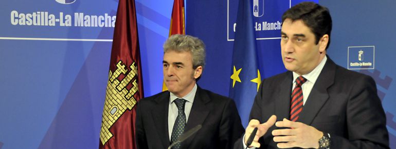 José Ignacio Echániz en primer término y detrás Leandro Esteban José Ignacio Echániz en primer término y detrás Leandro Esteban