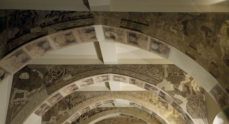 Pintures de la sala capitular del monestir de Sixena Pintures de la sala capitular del monestir de Sixena