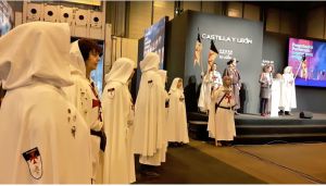 La ordenación de "caballero templario", principal enganche visual en Fitur La ordenación de "caballero templario", principal enganche visual en Fitur