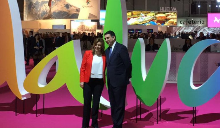 Susana Díaz recibe hoy a la Reina Doña Letizia tras inaugurar el Pabellón de Andalucía Susana Díaz recibe hoy a la Reina Doña Letizia tras inaugurar el Pabellón de Andalucía