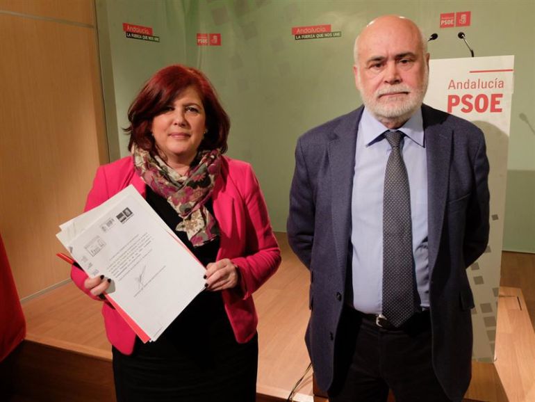 Los diputados socialistas Elvira Ramón y Gregorio Cámara. Los diputados socialistas Elvira Ramón y Gregorio Cámara.