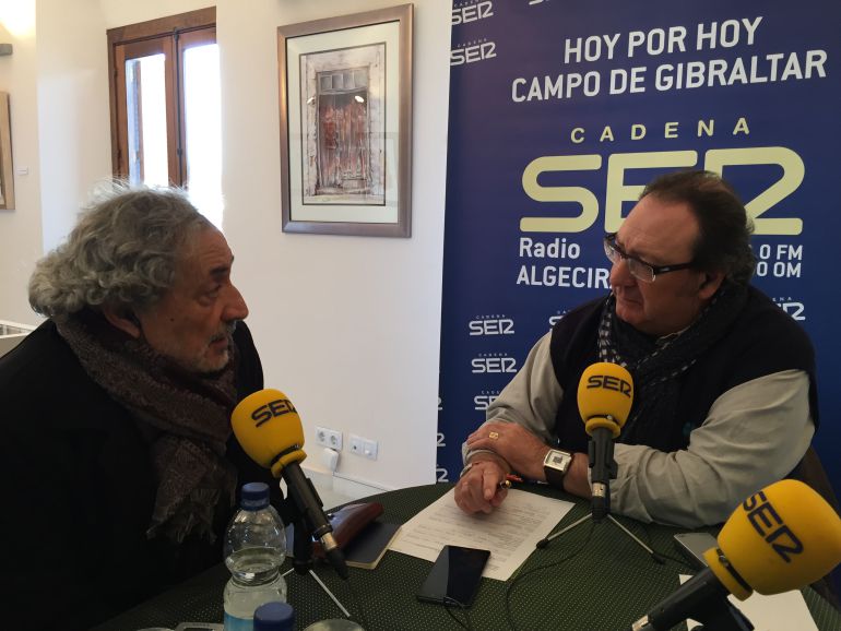 Con Pepe Chamizo durante la entrevista en Hoy por Hoy Campo de Gibraltar. Con Pepe Chamizo durante la entrevista en Hoy por Hoy Campo de Gibraltar.