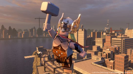 Thor y su martillo de rayos Thor y su martillo de rayos