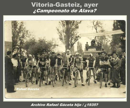 CARRERA CICLISTA AÑOS 30 CARRERA CICLISTA AÑOS 30