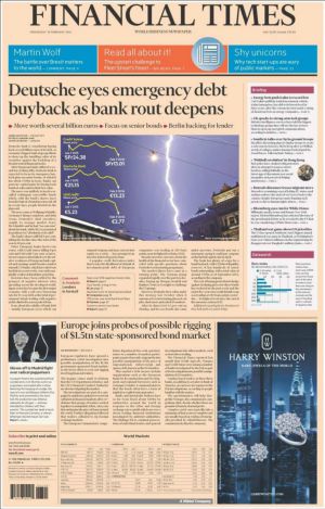 Titiriteros en el Financial Times: Los titiriteros del carnaval de Madrid, en la portada del 'Financial Times' Titiriteros en el Financial Times: Los titiriteros del carnaval de Madrid, en la portada del 'Financial Times'
